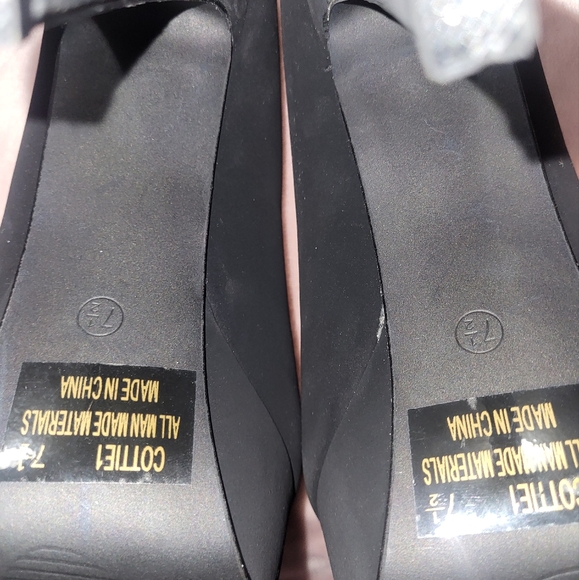 Super high elegent collection black platform heels - Picture 2 of 5